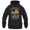 Vintage 1987 35th Birthday Afro Black Woman 35 Years Old Shirt & Hoodie | siriusteestore