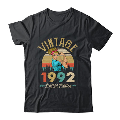 Vintage 1992 30th Birthday Women 30 Years Old Shirt & Tank Top | siriusteestore