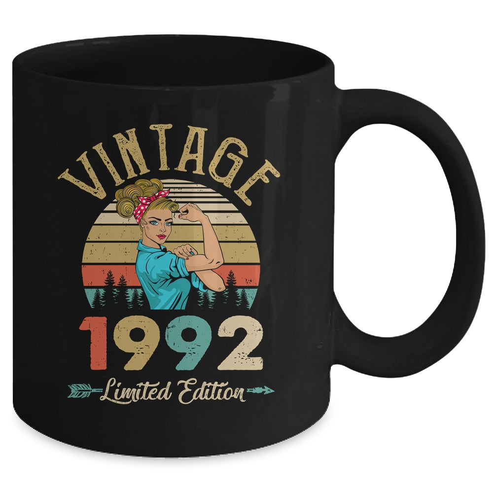 Vintage 1992 30th Birthday Women 30 Years Old Mug | siriusteestore