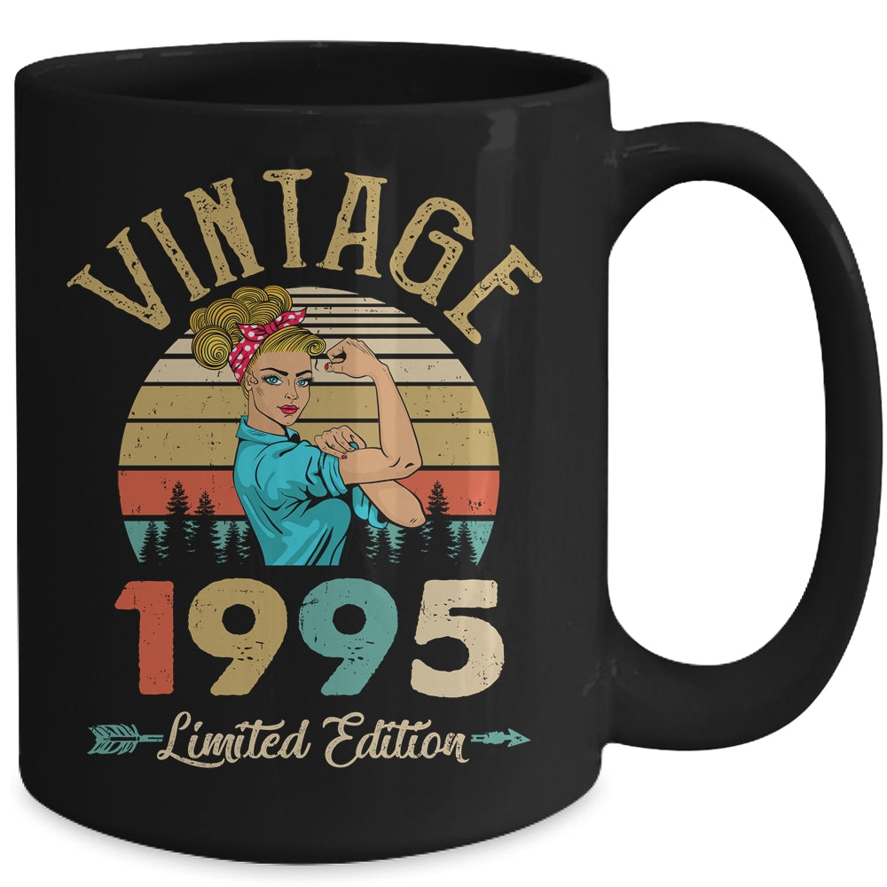 Vintage 1995 27th Birthday Women 27 Years Old Mug | siriusteestore