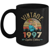Vintage 1997 25th Birthday Women 25 Years Old Mug | siriusteestore