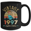 Vintage 1997 25th Birthday Women 25 Years Old Mug | siriusteestore