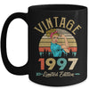 Vintage 1997 25th Birthday Women 25 Years Old Mug | siriusteestore