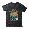 Vintage 1998 24th Birthday Women 24 Years Old Shirt & Tank Top | siriusteestore