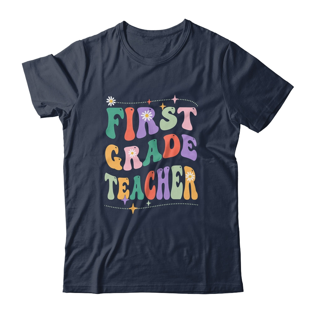 Vintage 1st First Grade Teacher Back To School Shirt & Hoodie | siriusteestore