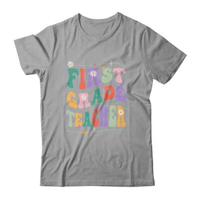 Vintage 1st First Grade Teacher Back To School Shirt & Hoodie | siriusteestore