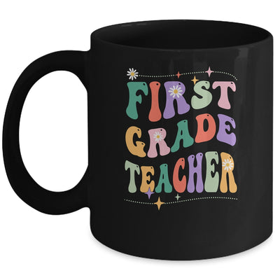 Vintage 1st First Grade Teacher Back To School Mug | siriusteestore