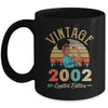 Vintage 2002 20th Birthday Afro Black Woman 20 Years Old Mug | siriusteestore