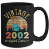 Vintage 2002 20th Birthday Women 20 Years Old Mug | siriusteestore
