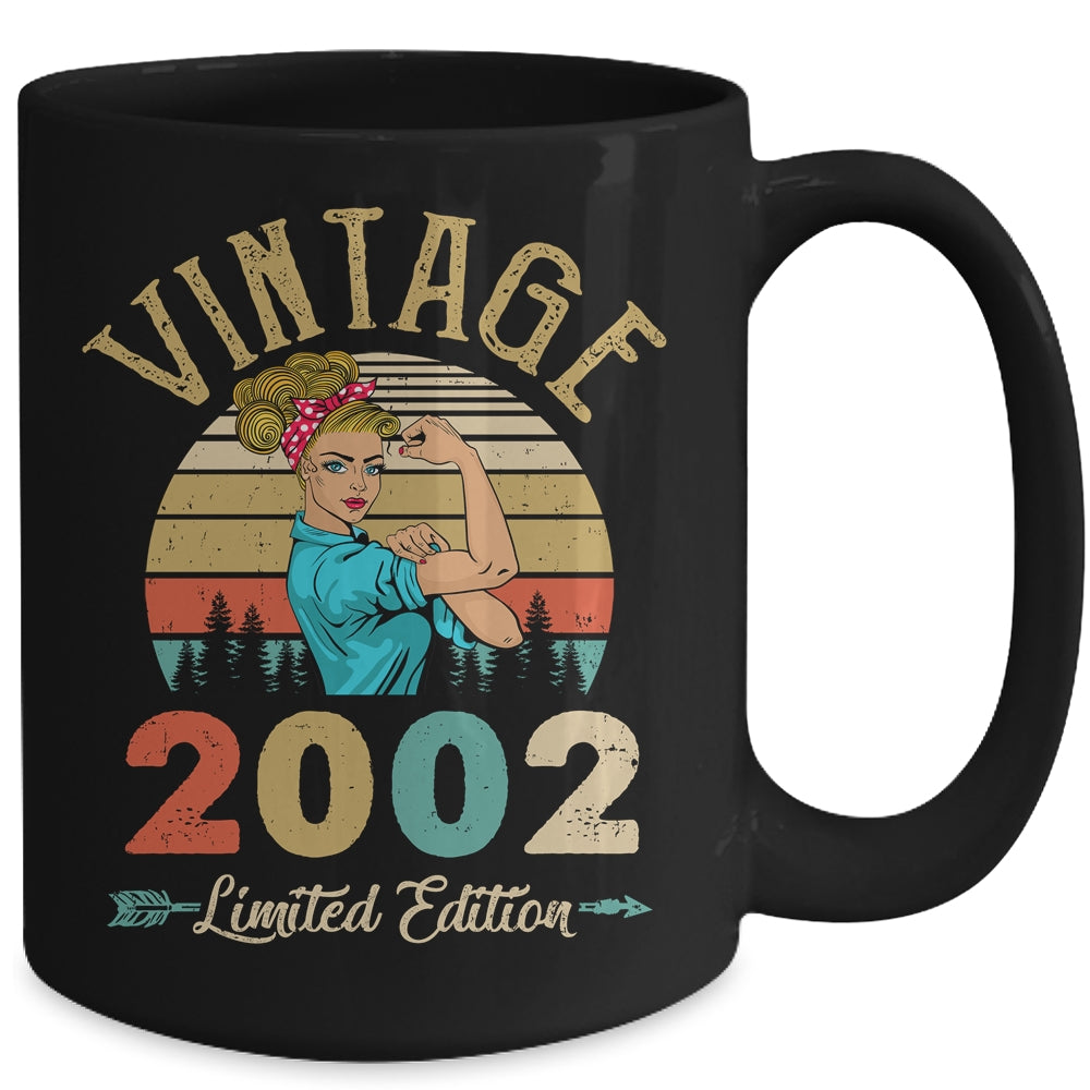 Vintage 2002 20th Birthday Women 20 Years Old Mug | siriusteestore