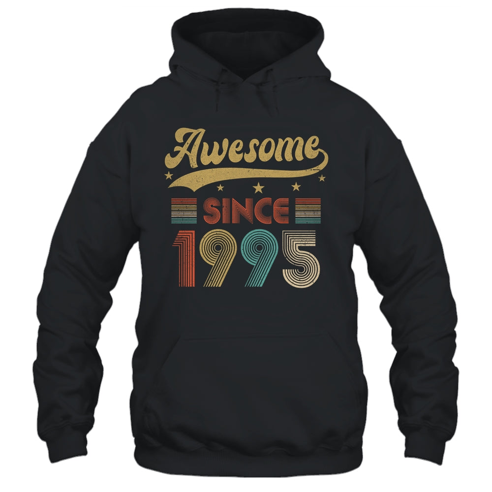 Vintage 28 Birthday Decorations Men Women Awesome Since 1995 Shirt & Tank Top | siriusteestore