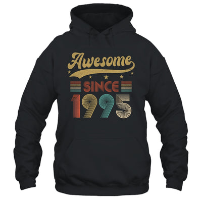 Vintage 28 Birthday Decorations Men Women Awesome Since 1995 Shirt & Tank Top | siriusteestore