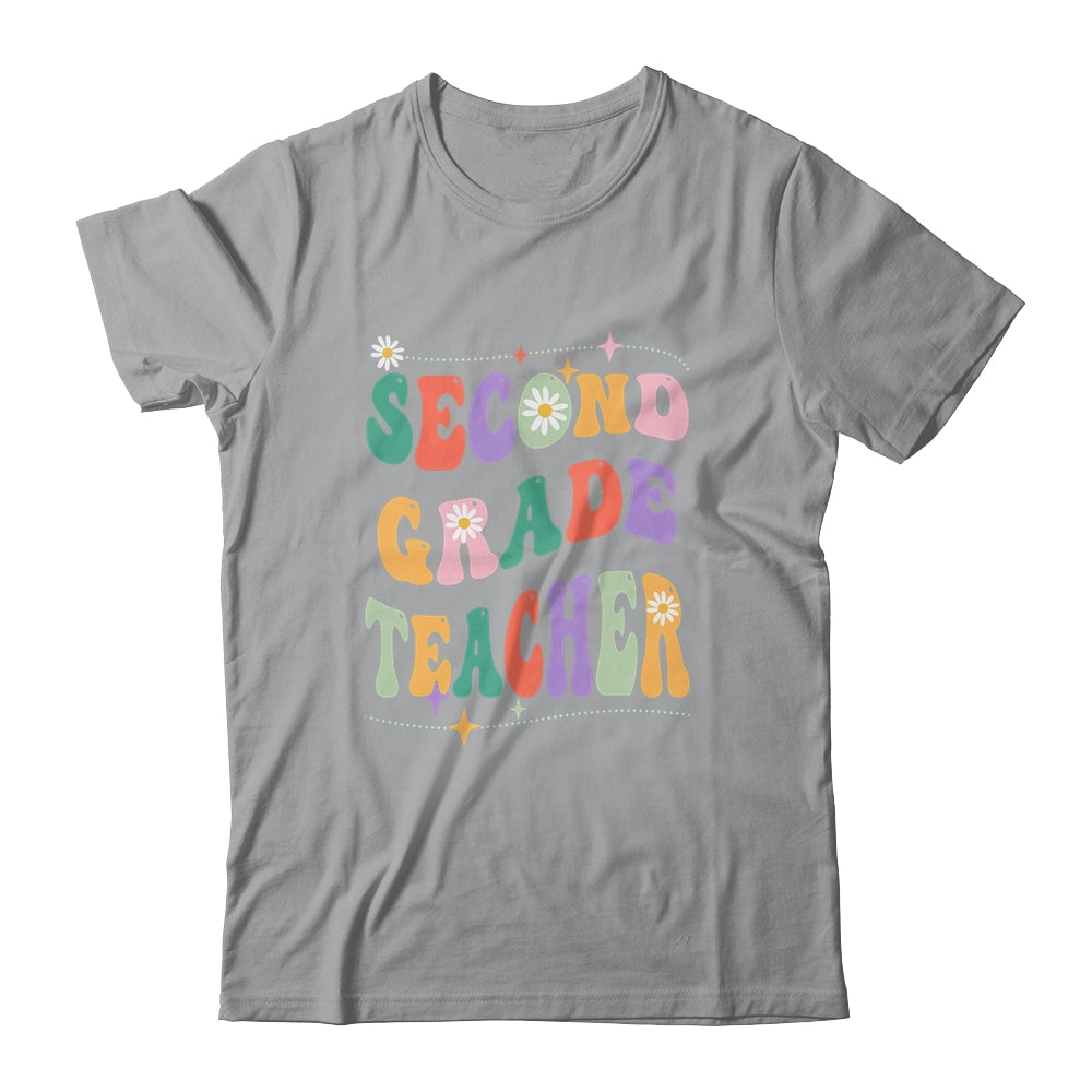 Vintage 2nd Second Grade Teacher Back To School Shirt & Hoodie | siriusteestore