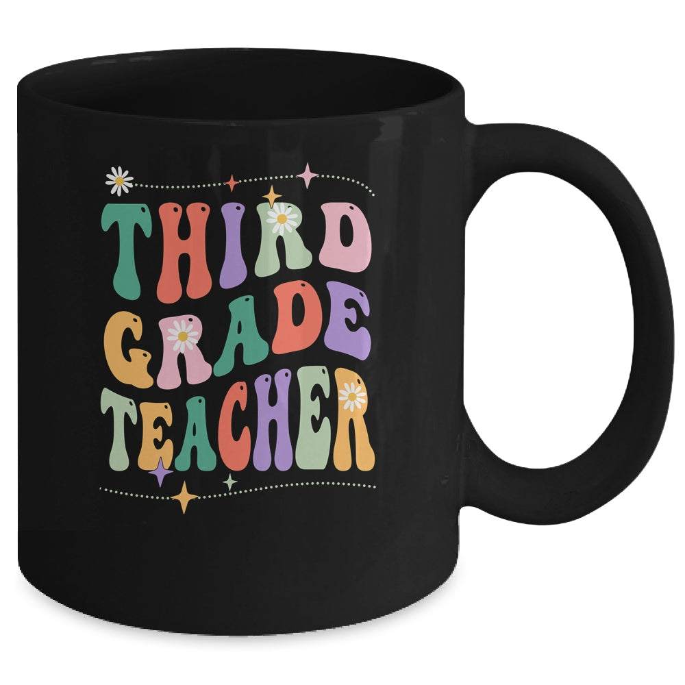 Vintage 3rd Third Grade Teacher Back To School Mug | siriusteestore
