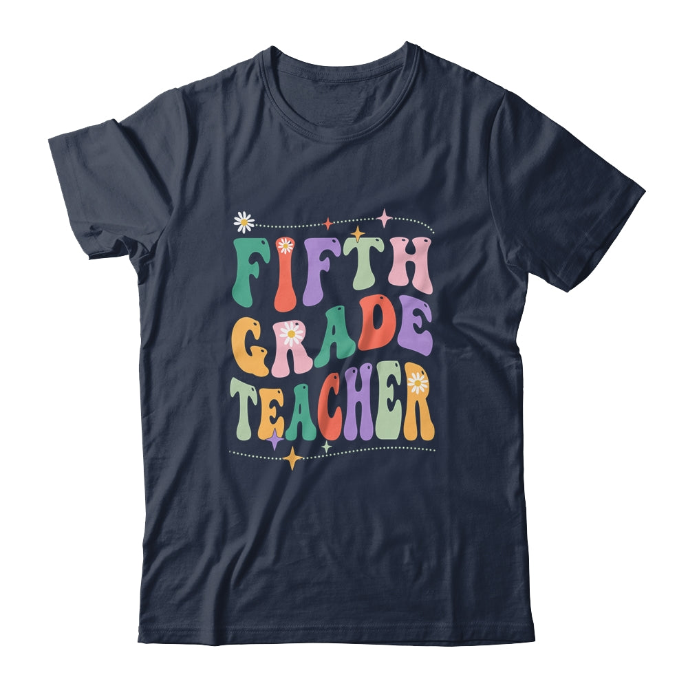 Vintage 5th Fifth Grade Teacher Back To School Shirt & Hoodie | siriusteestore