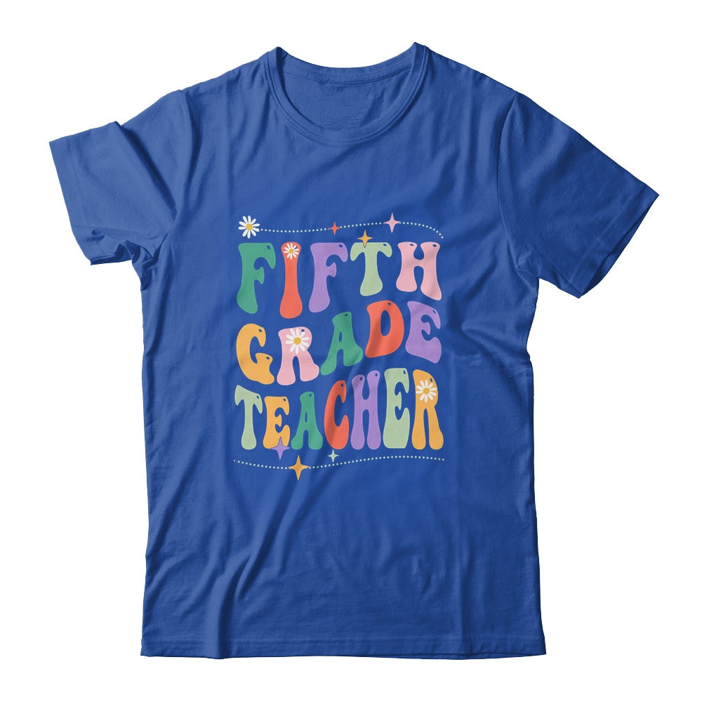 Vintage 5th Fifth Grade Teacher Back To School Shirt & Hoodie | siriusteestore
