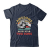 Vintage Awesome Like My Two Sons Fathers Day Shirt & Hoodie | siriusteestore
