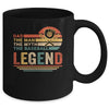 Vintage Baseball Dad The Man The Myth The Legend Mug | siriusteestore