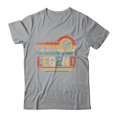 Vintage Basketball Dad The Man The Myth The Legend Shirt & Hoodie | siriusteestore