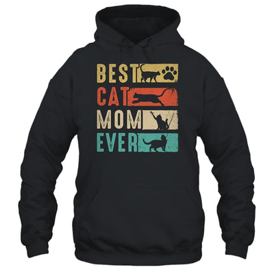 Vintage Best Cat Mom Ever Retro Mothers Day Cat Lovers Shirt & Tank Top | siriusteestore