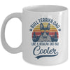 Vintage Bull Terrier Dad Like A Regular Dad But Cooler Funny Mug | siriusteestore