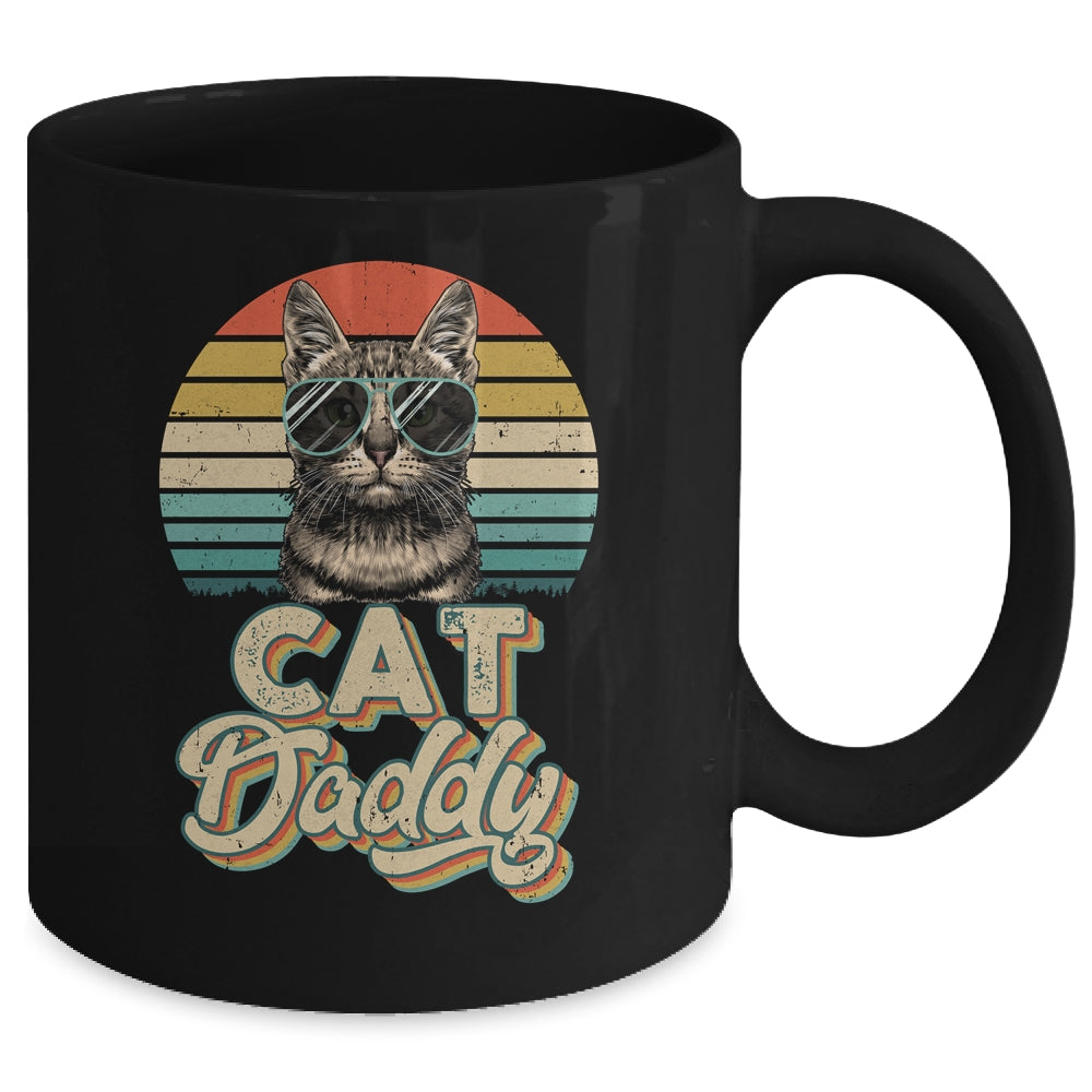 Vintage Cat Daddy Retro 80S Eighties Mens Dad Fathers Day Mug | siriusteestore