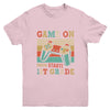 Vintage Game On Press Start 1st Grade Gamer Back To School Youth Shirt | siriusteestore