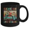 Vintage Game On Press Start 2nd Grade Gamer Back To School Mug | siriusteestore