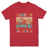 Vintage Game On Press Start 3rd Grade Gamer Back To School Youth Shirt | siriusteestore