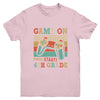 Vintage Game On Press Start 4th Grade Gamer Back To School Youth Shirt | siriusteestore