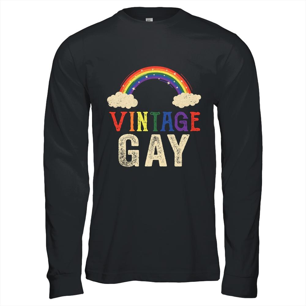 Vintage Gay LGBT Retro Gay Pride Month Funny LGBTQ Shirt & Hoodie | Siriustee.com