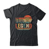 Vintage Golf Dad The Man The Myth The Legend Shirt & Hoodie | siriusteestore