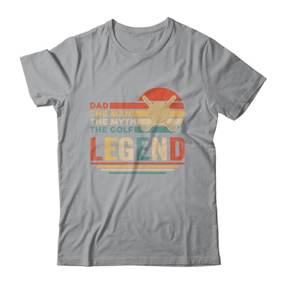 Vintage Golf Dad The Man The Myth The Legend Shirt & Hoodie | siriusteestore
