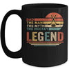 Vintage Hockey Dad The Man The Myth The Legend Mug | siriusteestore