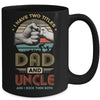 Vintage I Have Two Title Dad And Uncle Funny Fathers Day Mug | siriusteestore