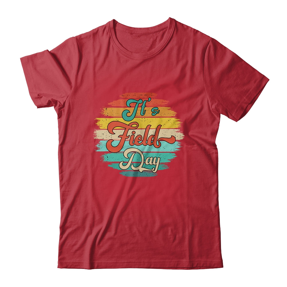 Vintage It's Field Day Y'all Cute Teacher Shirt & Tank Top | siriusteestore