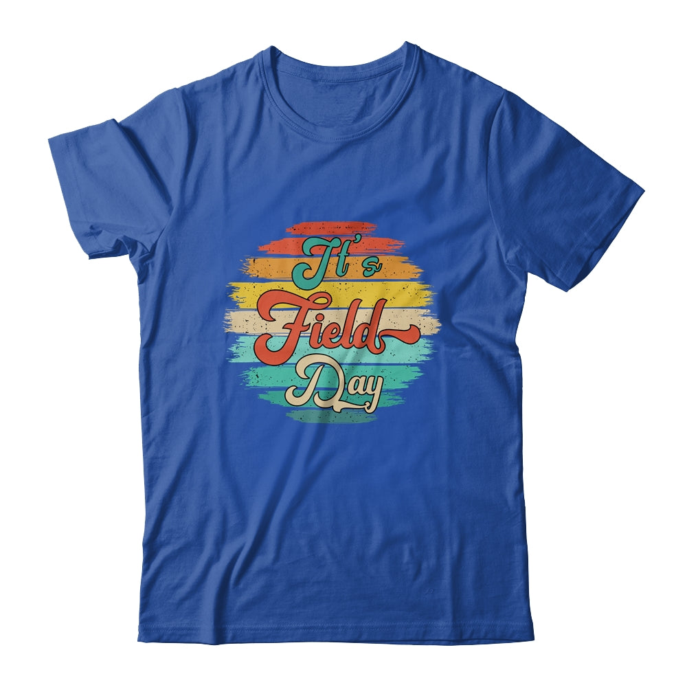 Vintage It's Field Day Y'all Cute Teacher Shirt & Tank Top | siriusteestore