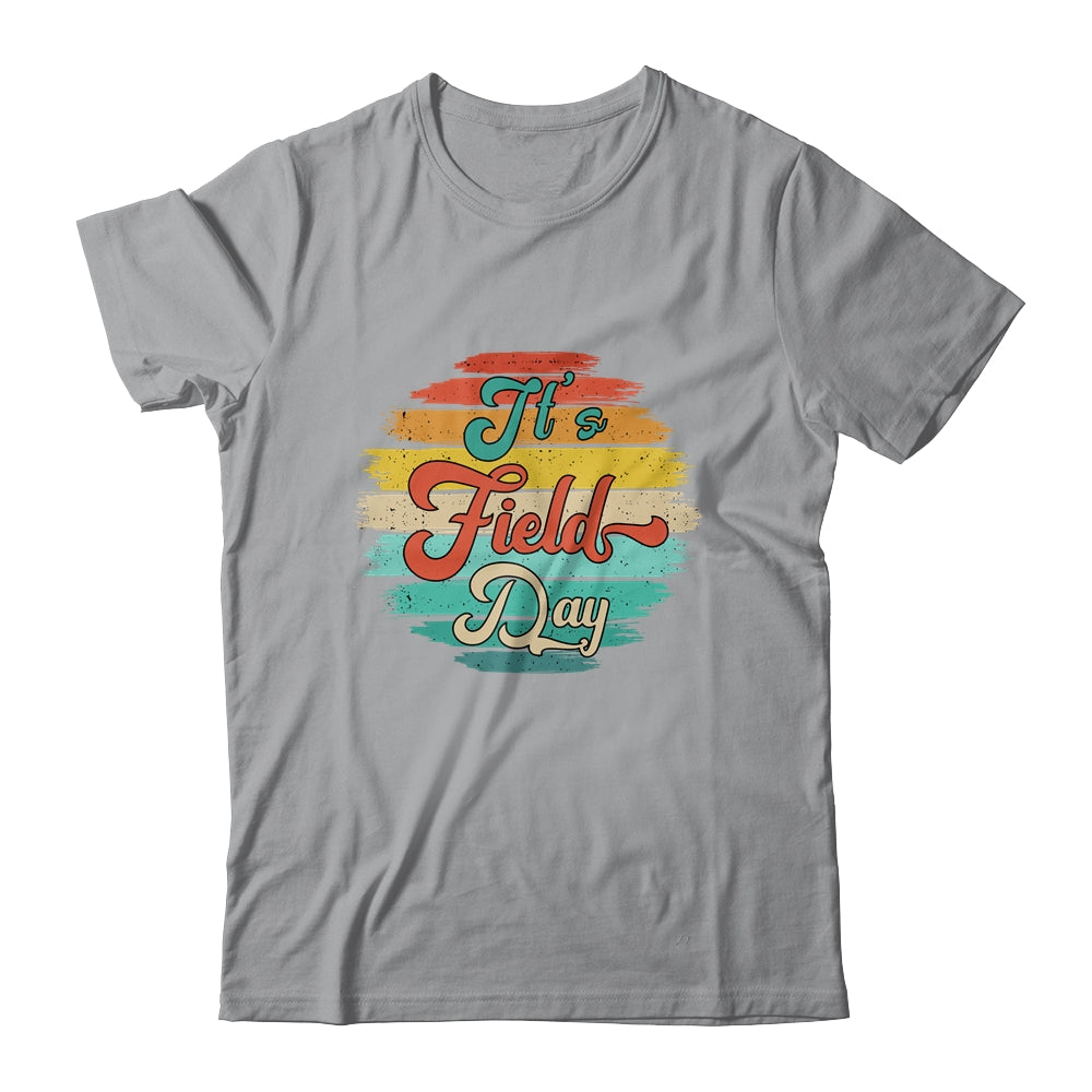 Vintage It's Field Day Y'all Cute Teacher Shirt & Tank Top | siriusteestore
