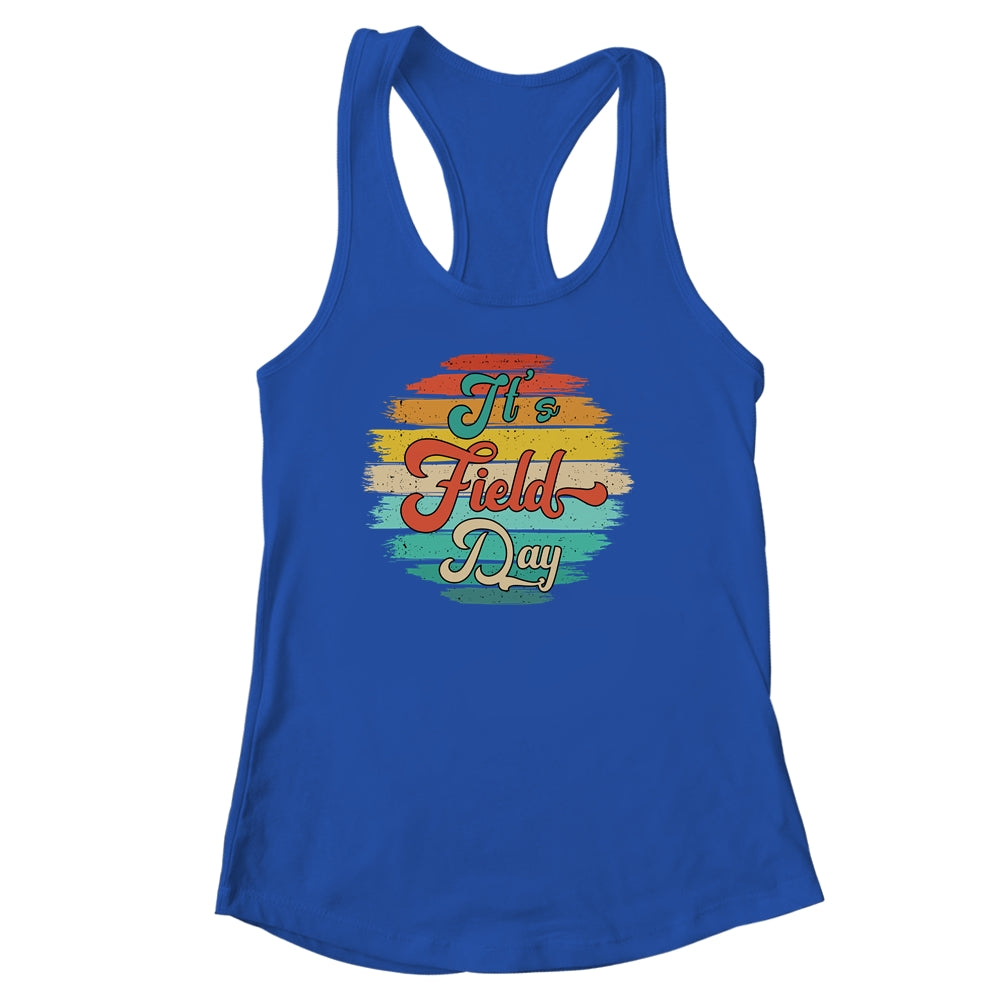 Vintage It's Field Day Y'all Cute Teacher Shirt & Tank Top | siriusteestore