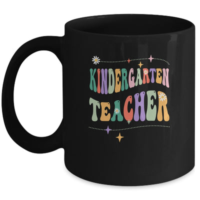 Vintage Kindergarten Teacher Back To School Mug | siriusteestore