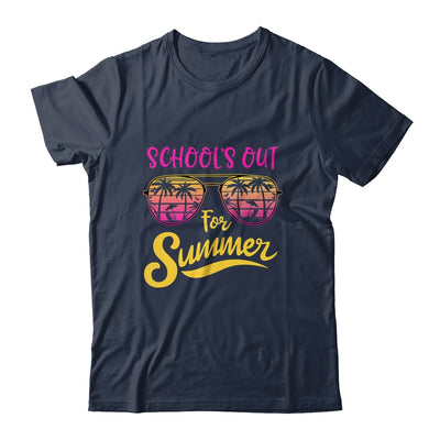 Vintage Last Day Of School Schools Out For Summer Teacher Shirt & Tank Top | siriusteestore