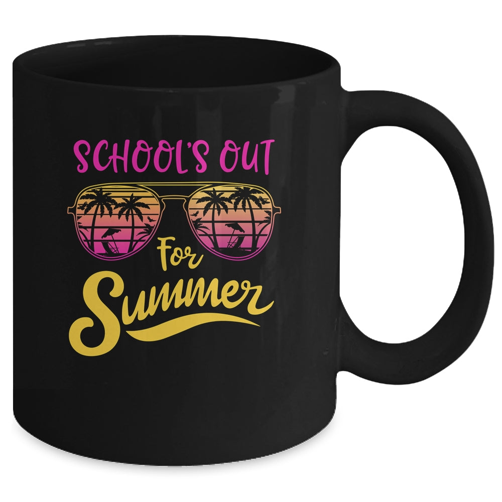 Vintage Last Day Of School Schools Out For Summer Teacher Mug | siriusteestore