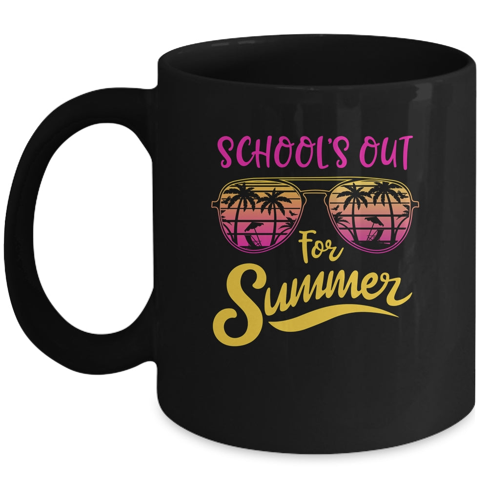 Vintage Last Day Of School Schools Out For Summer Teacher Mug | siriusteestore