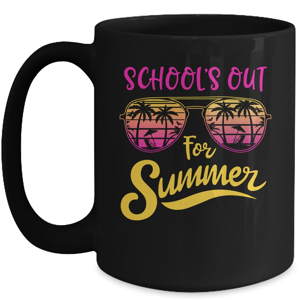 Vintage Last Day Of School Schools Out For Summer Teacher Mug | siriusteestore