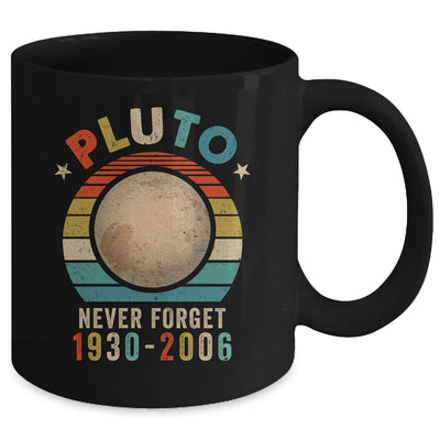 Vintage Never Forget Pluto Nerdy Astronomy Space Science Mug | siriusteestore