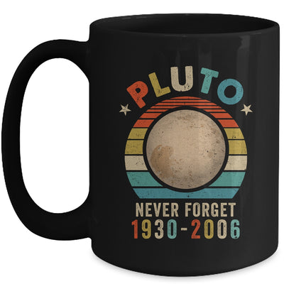 Vintage Never Forget Pluto Nerdy Astronomy Space Science Mug | siriusteestore