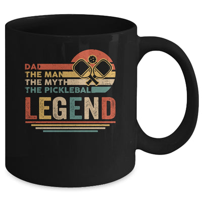 Vintage Pickleball Dad The Man The Myth The Legend Mug | siriusteestore