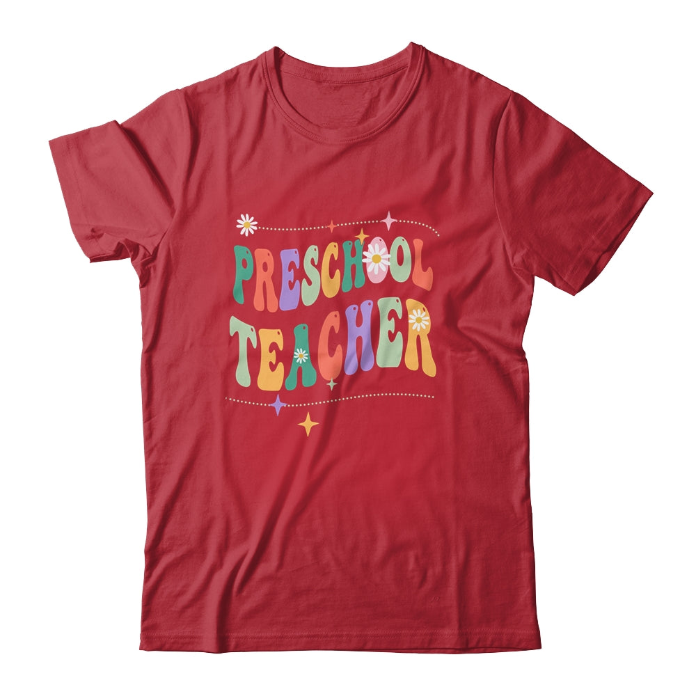 Vintage Preschool Teacher Back To School Shirt & Hoodie | siriusteestore