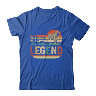 Vintage Tennis Dad The Man The Myth The Legend Shirt & Hoodie | siriusteestore