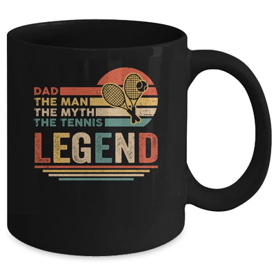 Vintage Tennis Dad The Man The Myth The Legend Mug | siriusteestore